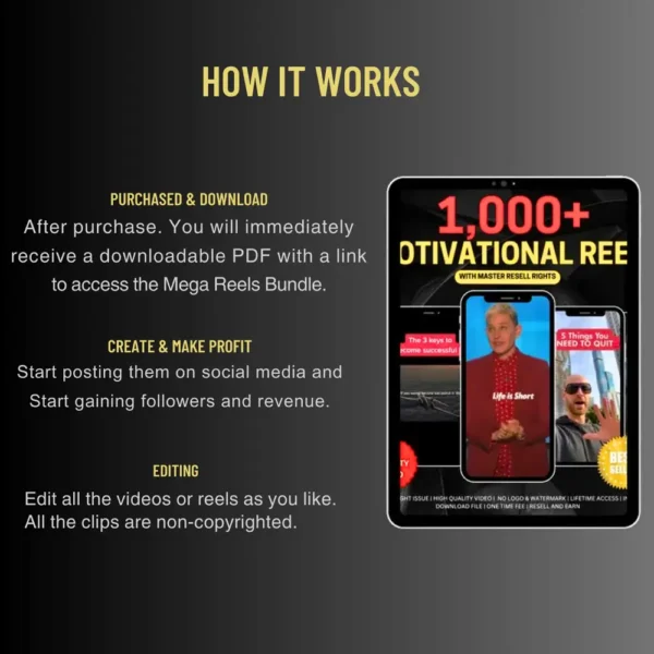 1360+ Motivational Reels In English