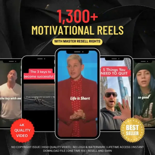 1360+ Motivational Reels In English