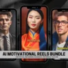 500+ AI Motivational Reels Bundle