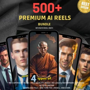 500+ AI Motivational Reels Bundle