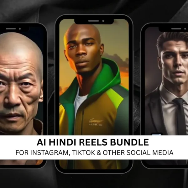 500+ AI Motivational Reels Bundle In Hindi - +5 Bonus