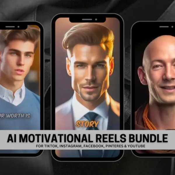 500+ AI Motivational Reels Bundle